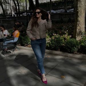 Pearl tweed Blazer